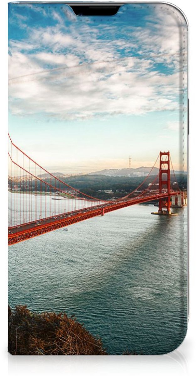 Apple iPhone 14 Plus Book Cover Golden Gate Bridge