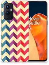Coque pour OnePlus 9 TPU Silicone Etui Zigzag Couleur