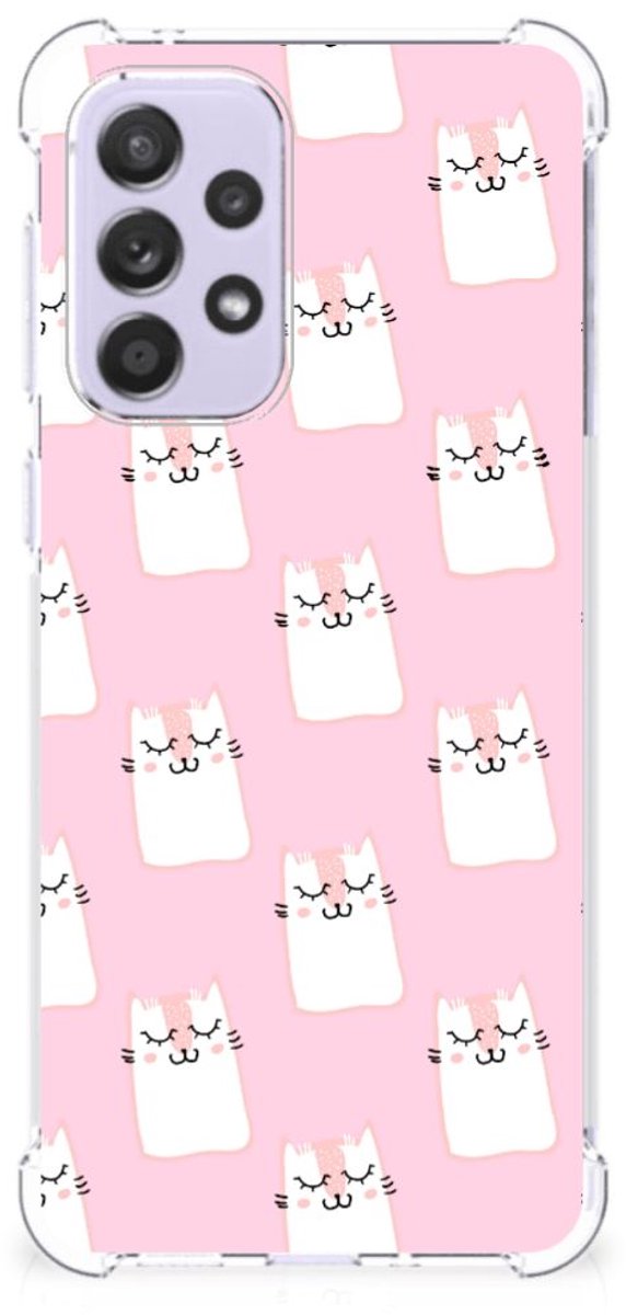 Samsung Galaxy A33 Case Anti-shock Sleeping Cats