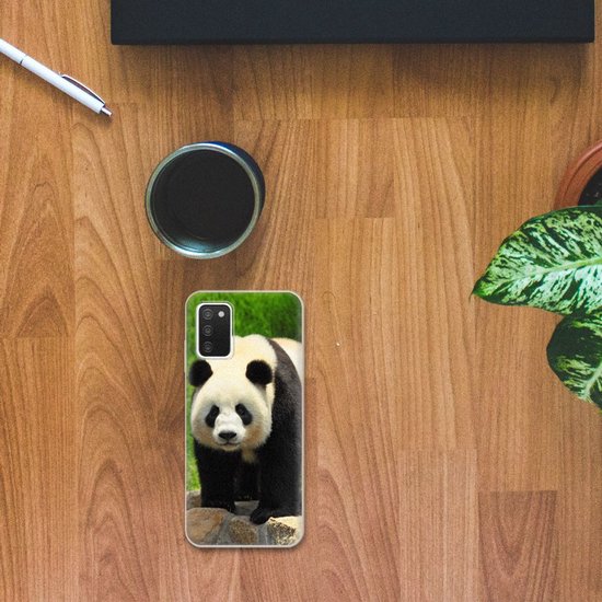 Coque pour Samsung Galaxy A03S TPU Bumper Silicone Étui Housse Panda