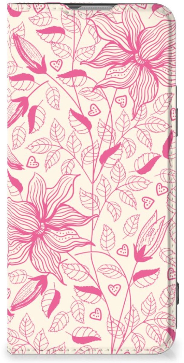 OnePlus Nord 2T Smart Cover Pink Flowers