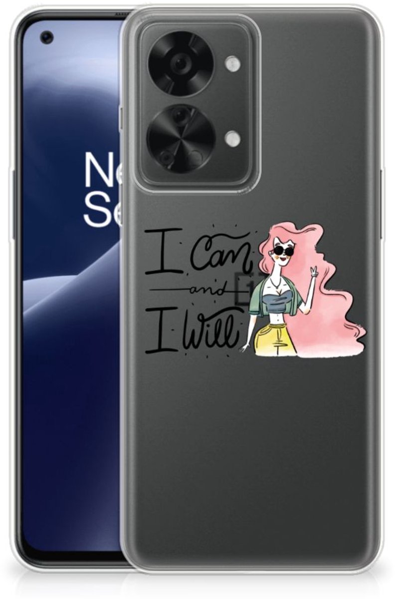 OnePlus Nord 2T Telefoonhoesje met Naam i Can