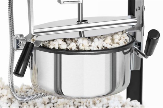 Popcornmachine - zwart en goud - Royal Catering — afbeelding 5