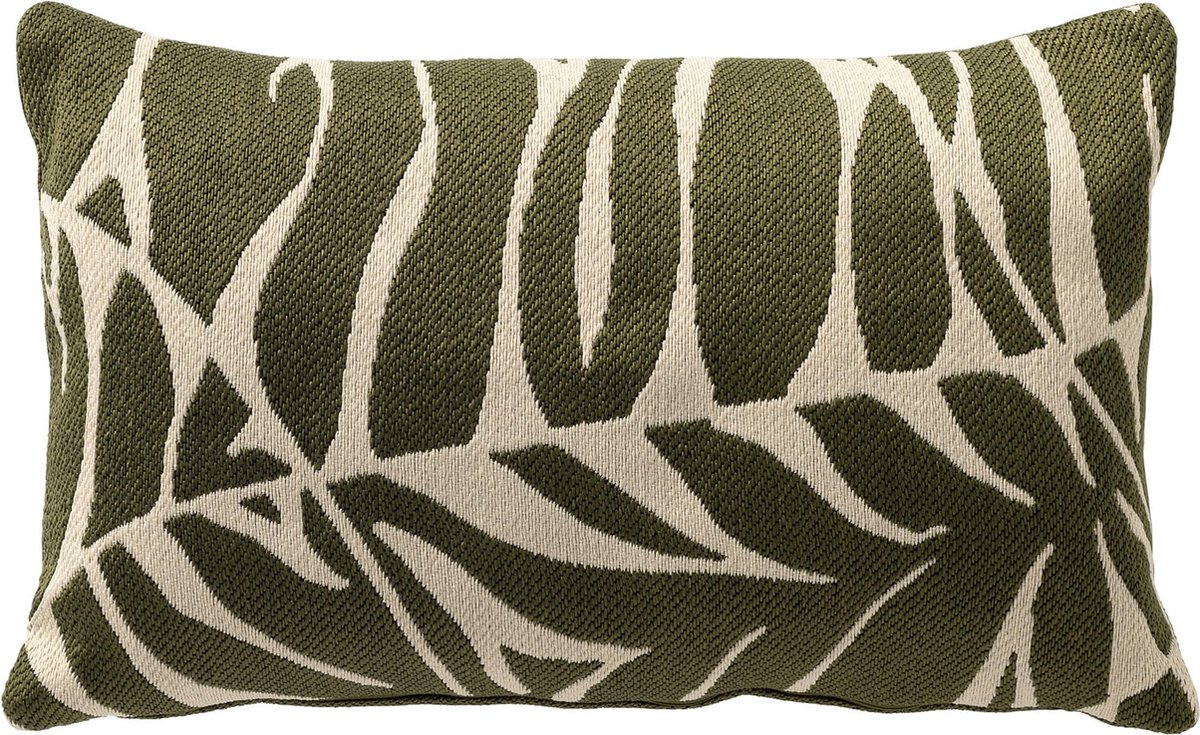 Dutch Decor EDEN - kussenhoes outdoor 30x50 cm - waterafstotend en uv-bestendig - Mayfly - groen