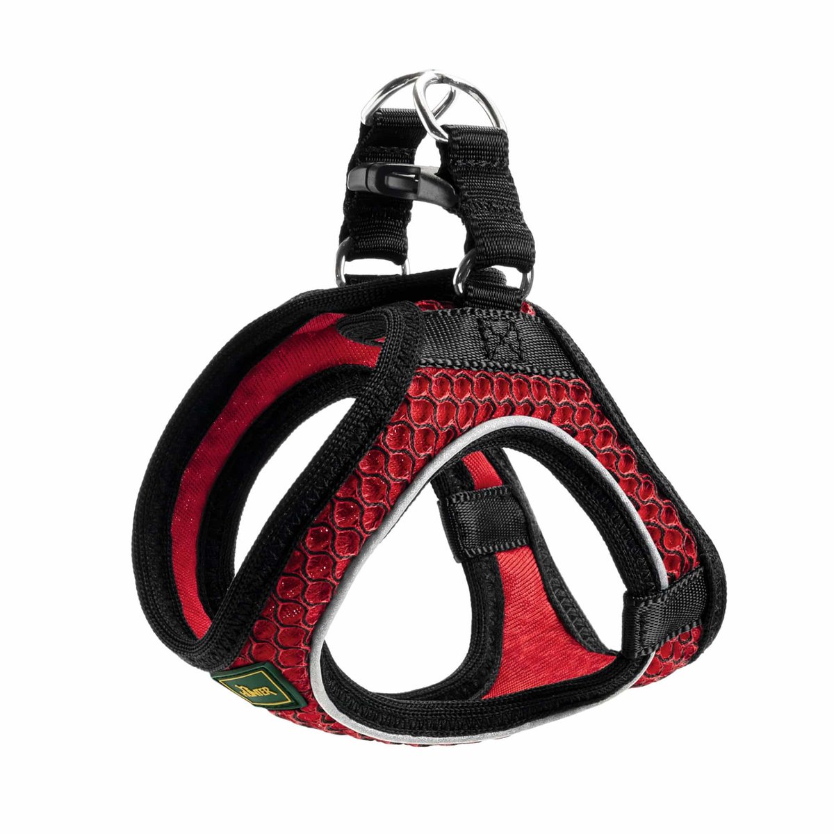 Hondentuigje Hunter Hilo-Comfort Rood Maat S/M (48-55 cm)