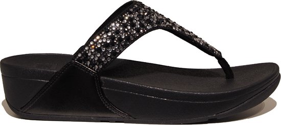 FitFlop Lulu Crystal- Bout Mix Zwart