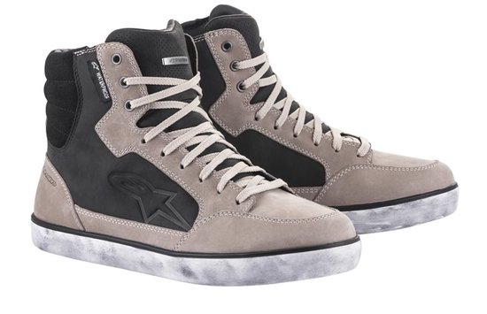 Alpinestars J-6 Waterproof Zwart Flint Wit Motorschoenen - Maat 6.5 - Laars