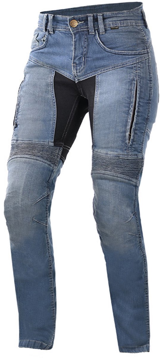 Trilobite 2461 Parado Monolayer Slim Fit Ladies Jeans Long Blauw - Broek
