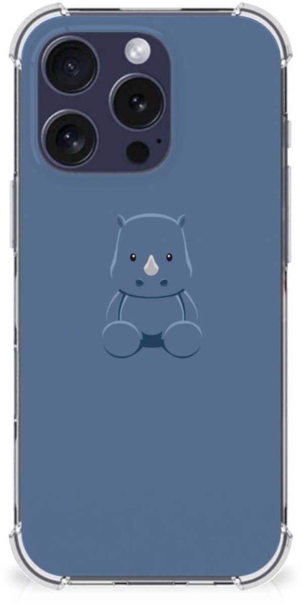 iPhone 16 Pro Stevig Bumper Hoesje Baby Rhino