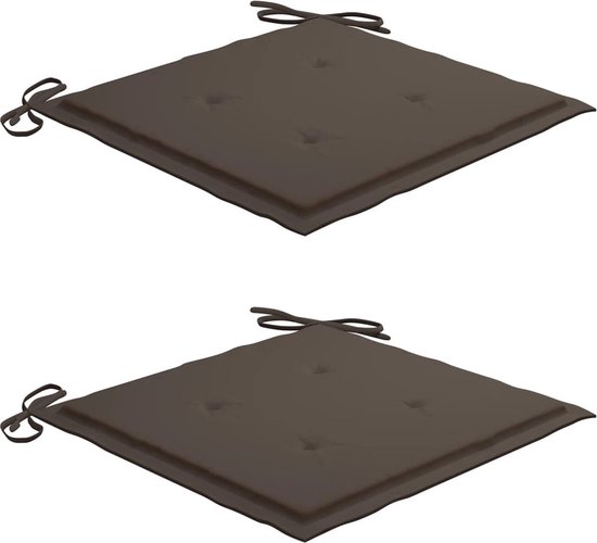 Tuinstoelkussens 4 st hoge rug 120x50x3 cm stof crèmekleurig