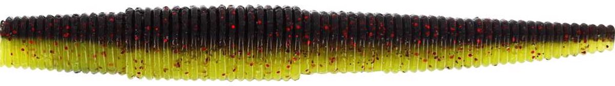 Westin Fishing Ned worm Black Chartreuse (7cm)