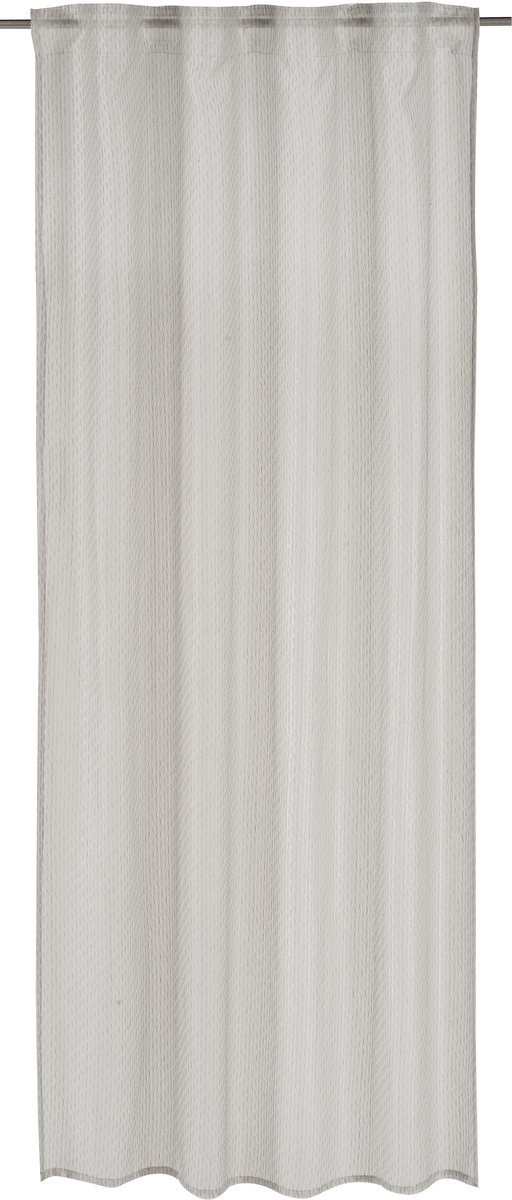 Elbersdrucke Gordijn met verborgen lussen Unisono 255x140 cm grijs