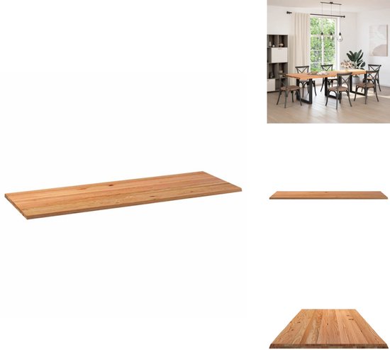 Mangohouten Eettafel Bologna Ovaal 160x90 cm Mahom