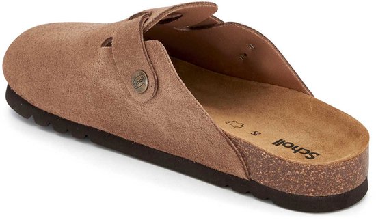 Chaussures à enfiler Scholl Fae en daim taupe pour femme