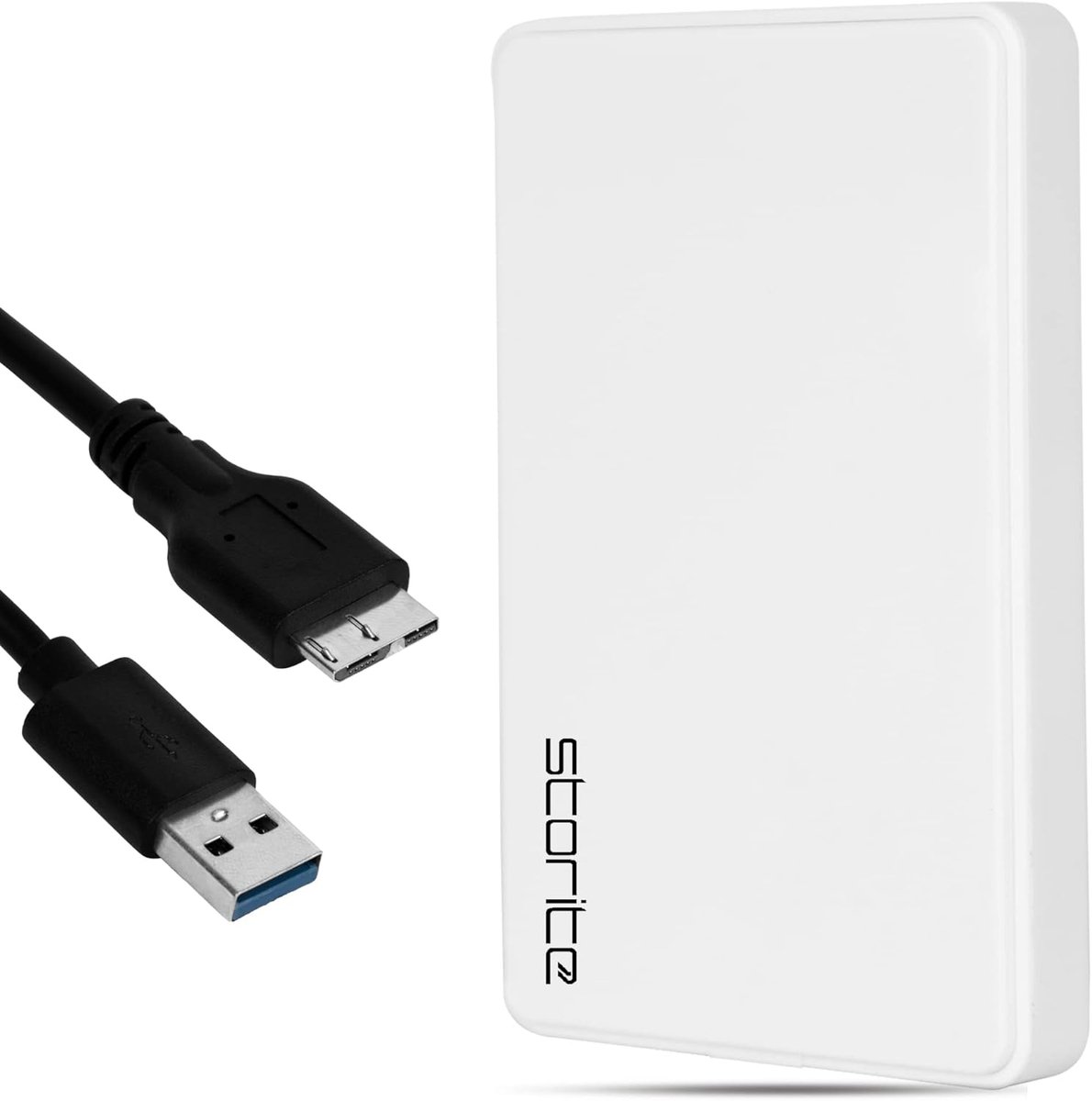 Externe harde schijf 500 GB - USB 3.0 ultrasnelle opslag voor Mac, laptop, pc en PS4