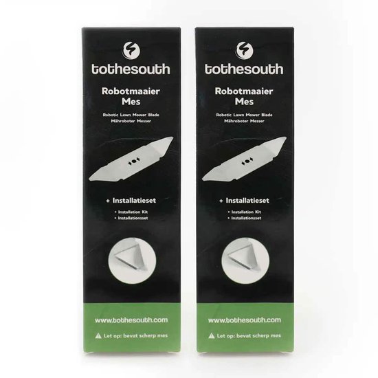 To the South® mes geschikt voor Black & Decker BCRMW123 Robotmaaiers (2 stuks) van To the South — afbeelding 2