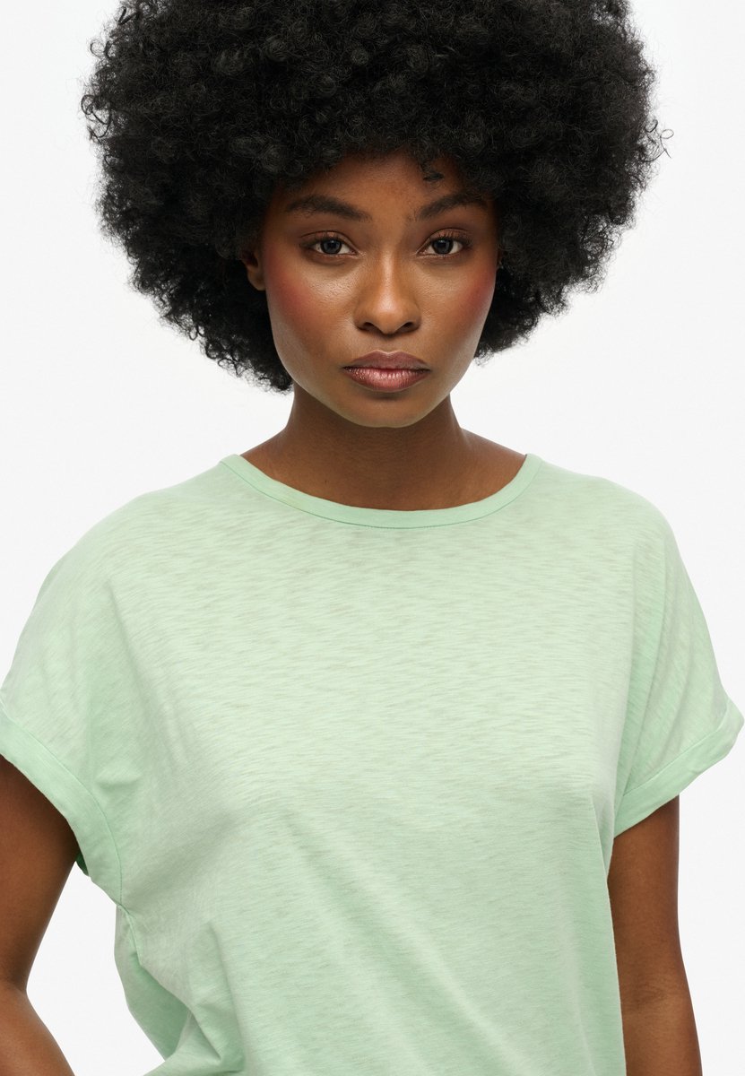 Superdry Studios T-shirt met losse pasvorm Dames T-shirts Groen