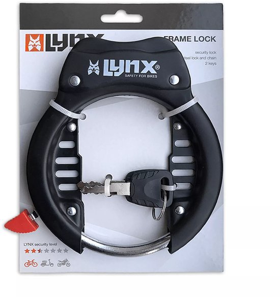 Lynx Ringslot Frame Zwart van Lynx. — afbeelding 3