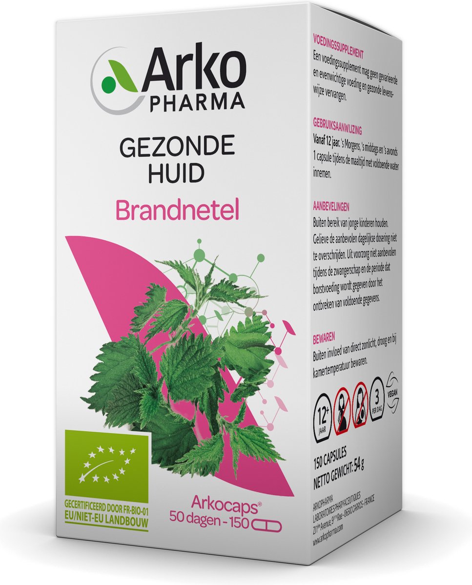 Goedkoopste Arkocaps Brandnetel - 150 Capsules