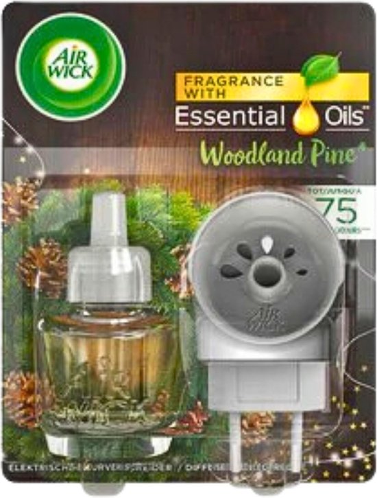 Air Wick Elektrische Luchtverfrisser Starter Kit Seringenbloesem & Fris Linnen 19 ml Air Wick Elektrische Luchtverfrisser Starter Kit Seringenbloesem & Fris Linnen 19 ml