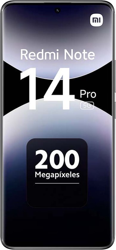 Xiaomi Redmi Note 14 Pro - 5G - 8Go/256Go - Noir Zwart
