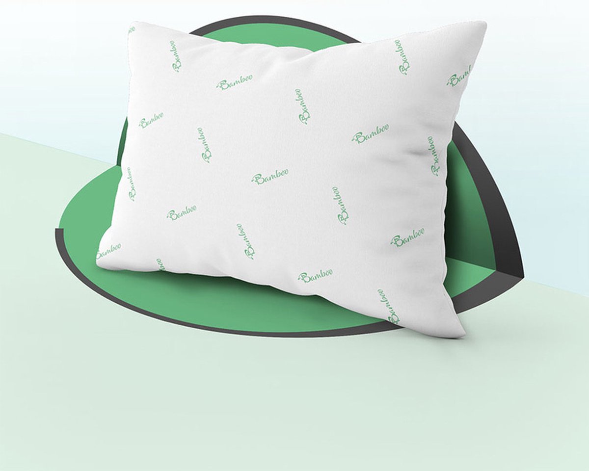 Bamboo - Hoofdkussen - Lux Hoofdkussen - 60x70 cm