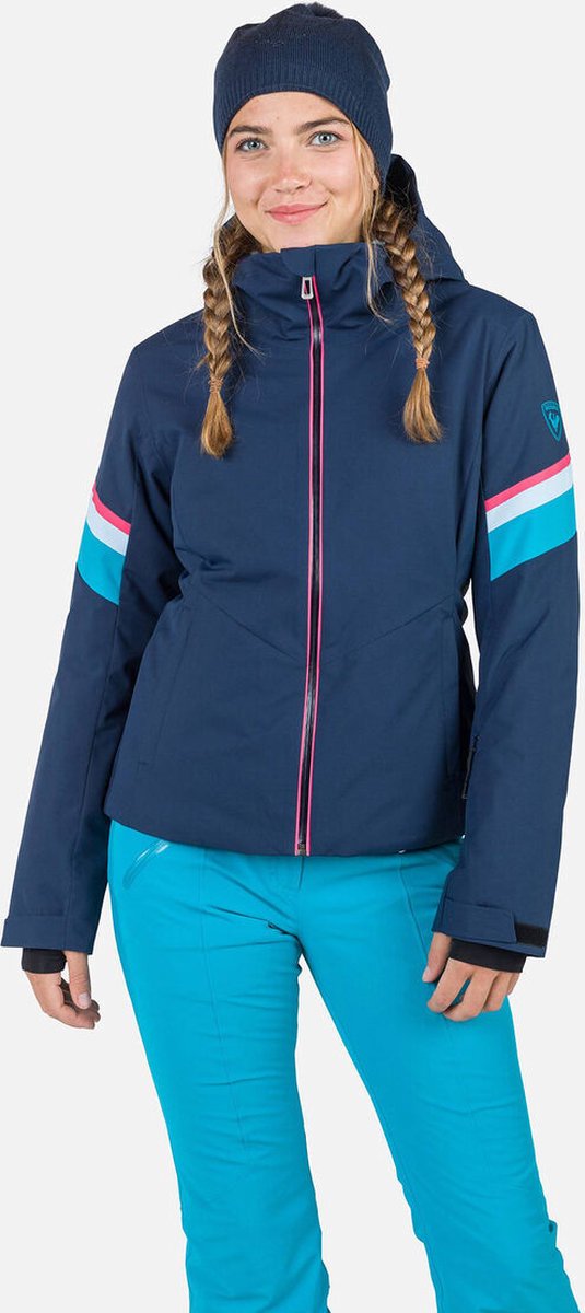 Rossignol Strawpile Ski Jas Dames Marineblauw