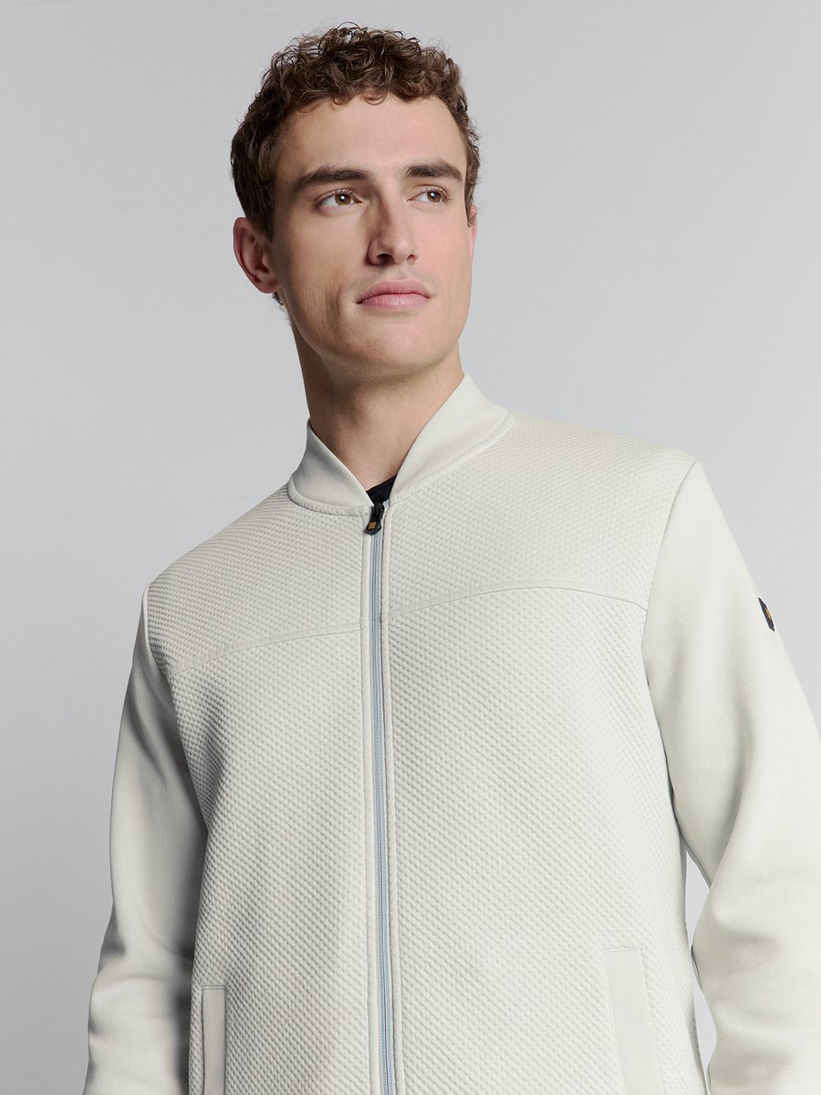 Sweater met volledige ritssluiting