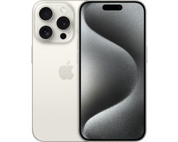 Apple iPhone 15 Pro 15,5 cm (6.1") Dual SIM iOS 17 5G USB Type-C 1 TB Titanium, Wit