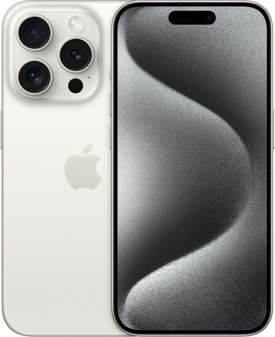 Apple iPhone 15 Pro 6,1″ Titanium 1TB 5G Dual SIM iOS 17 A17 Pro-chip USB-C Drievoudige 48MP camera