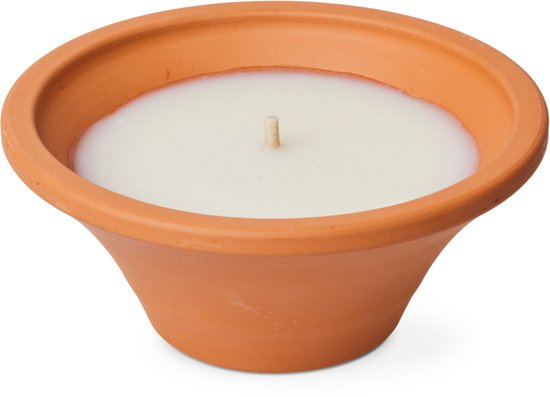 Spaas Geurkaars 25u, Delightful Dawn, Terracotta Oranje