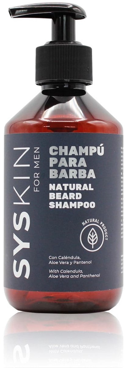 Goedkoopste SyS Baardshampoo - Voor Baard & Snor - 100 Natuurlijk - Hydraterend - 300ml - Baard Shampoo