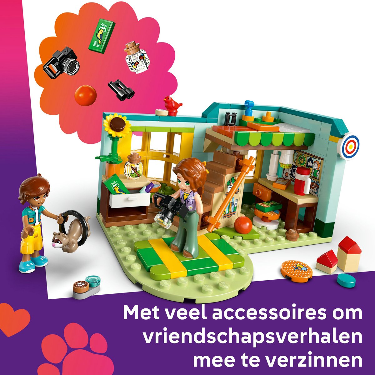 LEGO Friends Autumns kamer Bouwpakket met Creatief Speelgoed voor Meisjes - 42646 – foto 5