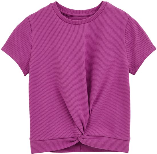 T-shirt WE Fashion Filles avec bouton