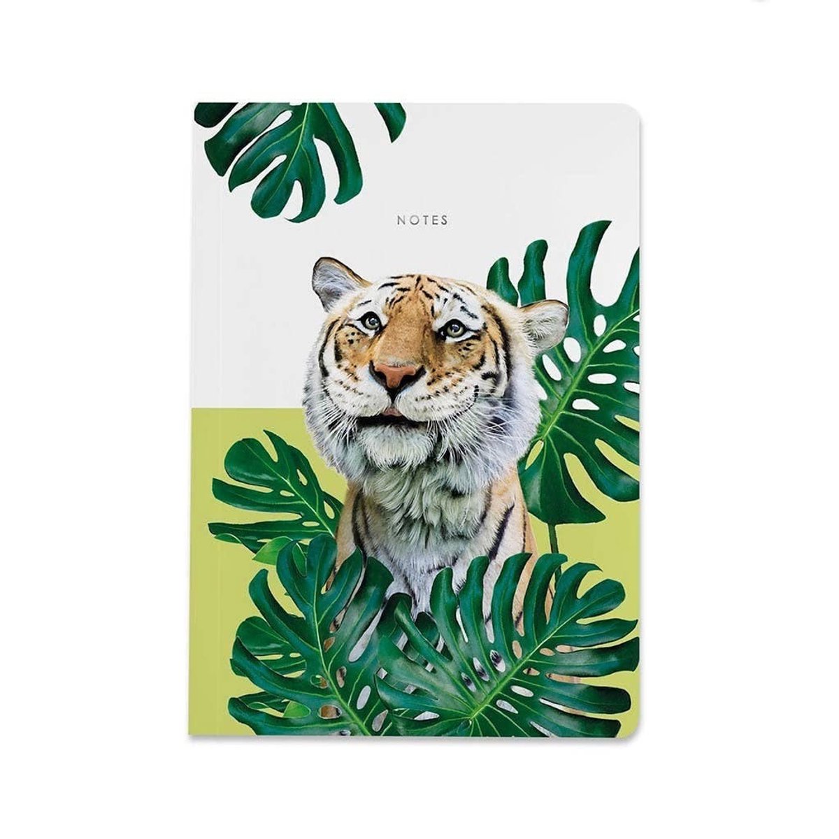 A5 Luxe Notitieboek - Tijger - Gelinieerd
