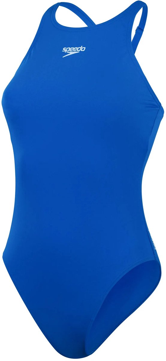 Speedo Endurance+ V-back Longer Body Badpak Vrouwen Blauw