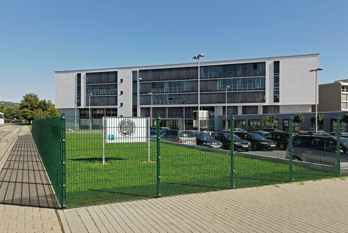 Alberts dubbele piketomheining als complete omheiningsset (12 st.) kunststof gecoat, groen Hoogte 0,63 m Lengte 12,5 m