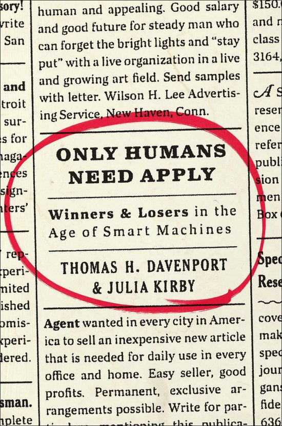 Only Humans Need Apply - cover