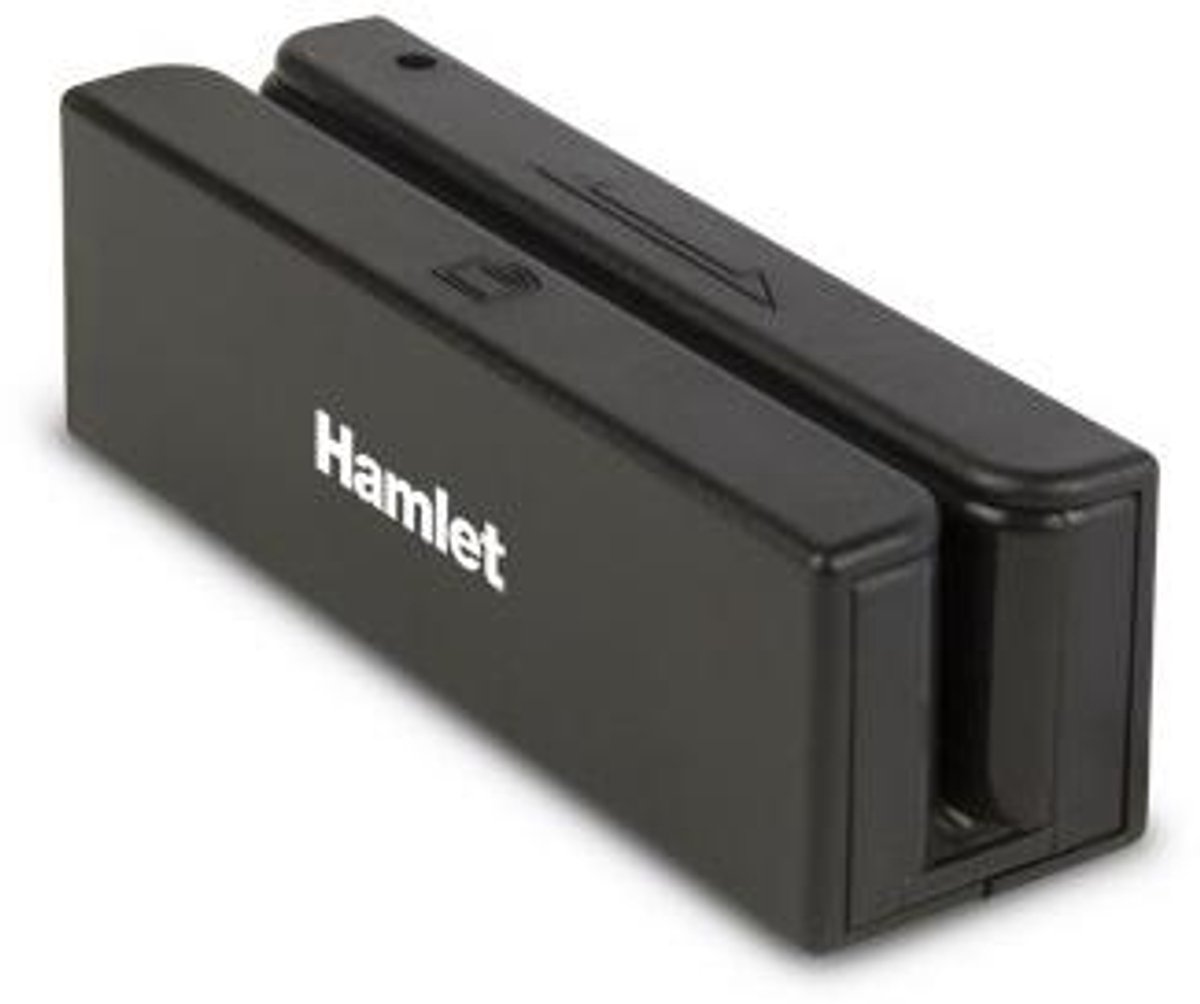 Hamlet HURMAG3 magnetische kaart-lezer Zwart USB