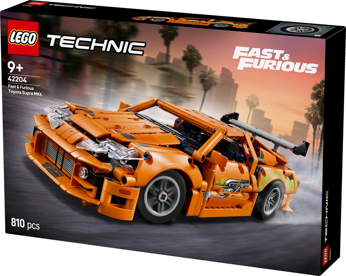 LEGO® Technic Fast and Furious Toyota Supra MK4 set - 42204 — afbeelding 10
