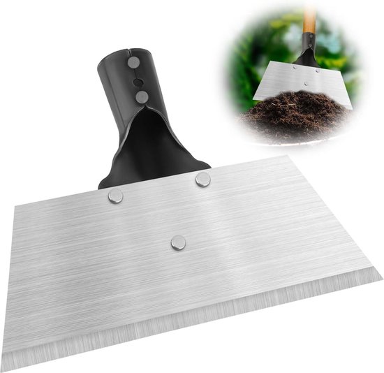 Outdoor Tuinreiniging Schop, Multifunctionele Outdoor Tuin Reiniging Schep Staal Platte Boerderij Dropshipping Onkruid Gereedschap Schep Planten Onkruidschep