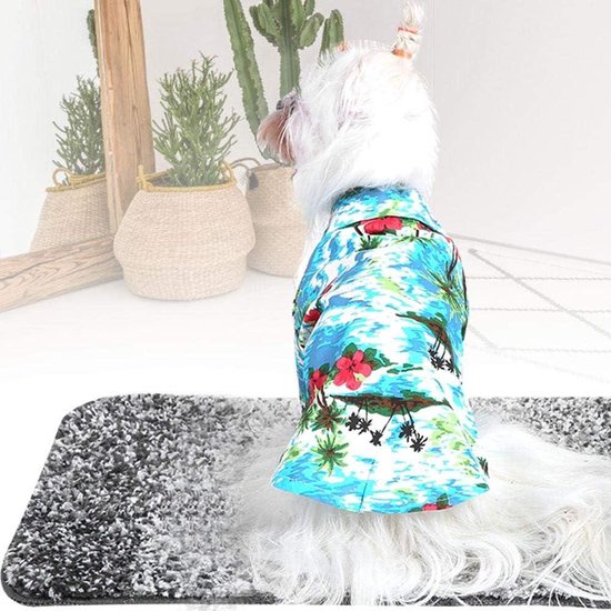 Huisdierenkleding voor lente en zomer - ademend ijsvest voor honden en katten, cool mouwloos shirt voor teddy, bichon en kleine rassen (roze, S