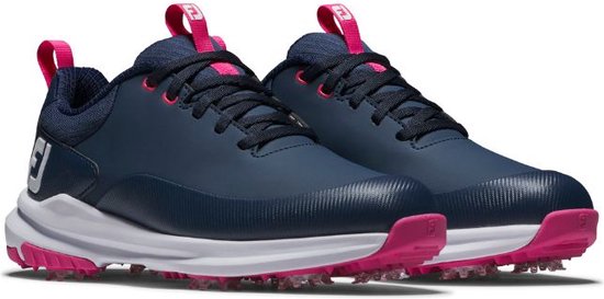 Footjoy Dames Golfschoenen Tour Rival Navy Pink van Footjoy — afbeelding 3