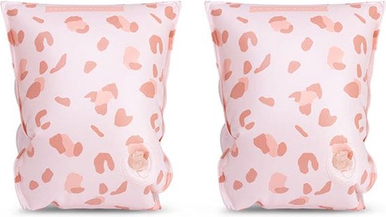 Swim Essentials Zwembandjes Old Pink Panterprint - Zwemvleugels - 2-6 jaar - 15-30 kg