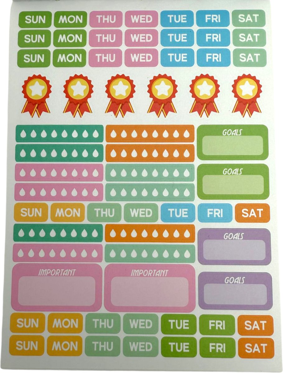 Planner & Bullet Journal Stickers met Motivatie & Inspiratie Quotes - 1700+ Stickerboekje voor Agenda, Dagboek & Kalender — afbeelding 17