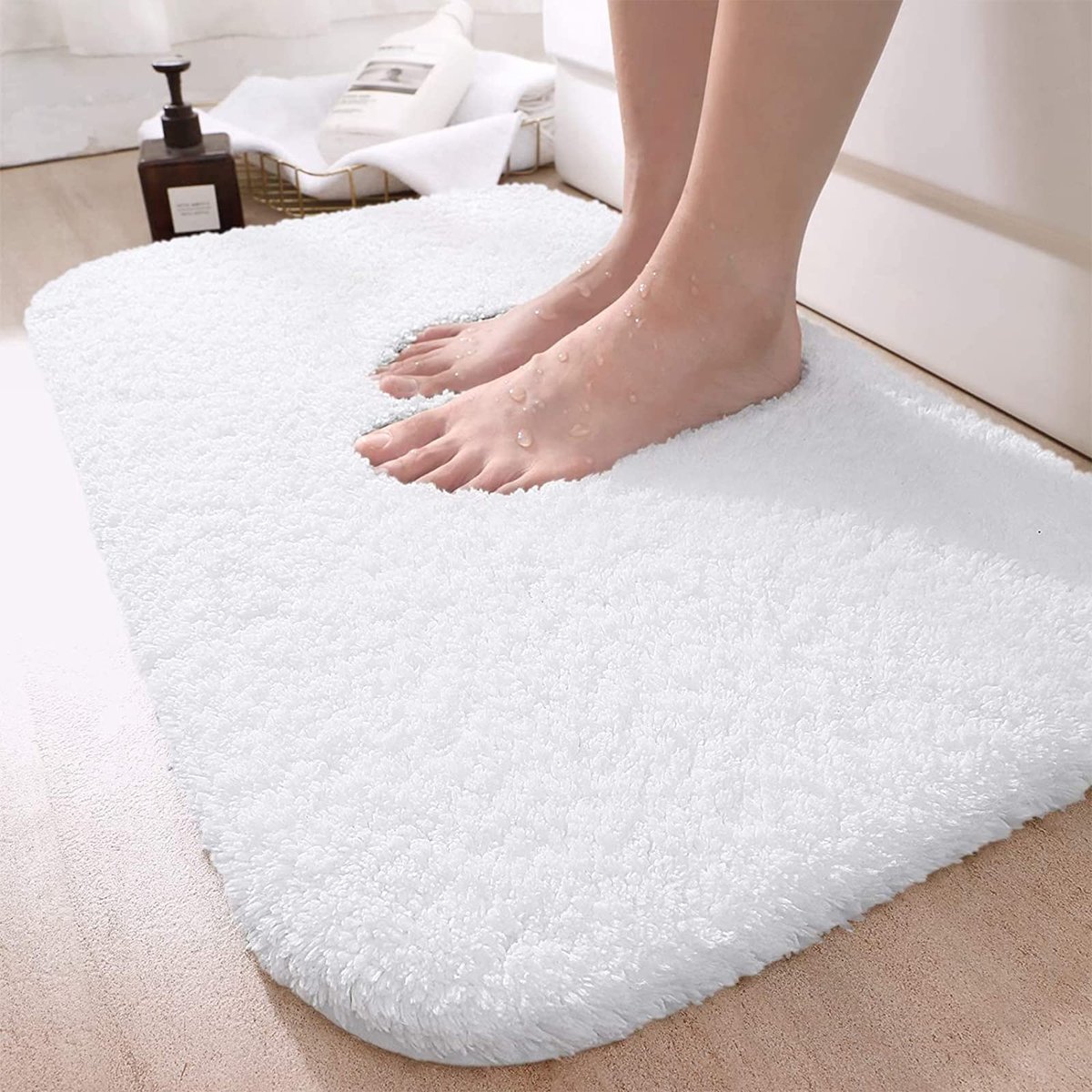 La'Moussawi ® Extra Zachte Antislip Badmat van Microvezel voor Comfort en Veiligheid in de Badkamer