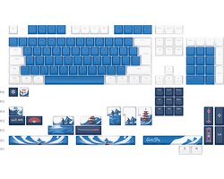 Dark Project x GeekBoy - Keycaps - 2 skins in 1 set - ANSI & ISO