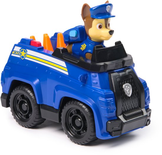 PAW Patrol - Chase's Patrol Cruiser - speelgoedauto met speelfiguur