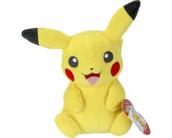Jazwares Pokémon Knuffel Figure Pikachu Ver. 02 20 cm Knuffeles