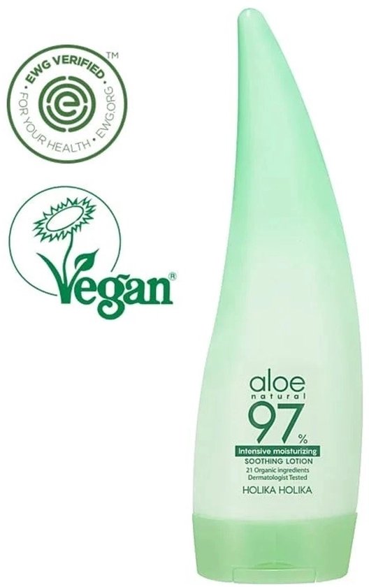 Holika Holika Aloë 97% Intensieve Lotion voor Gezicht en Lichaam 240 ml